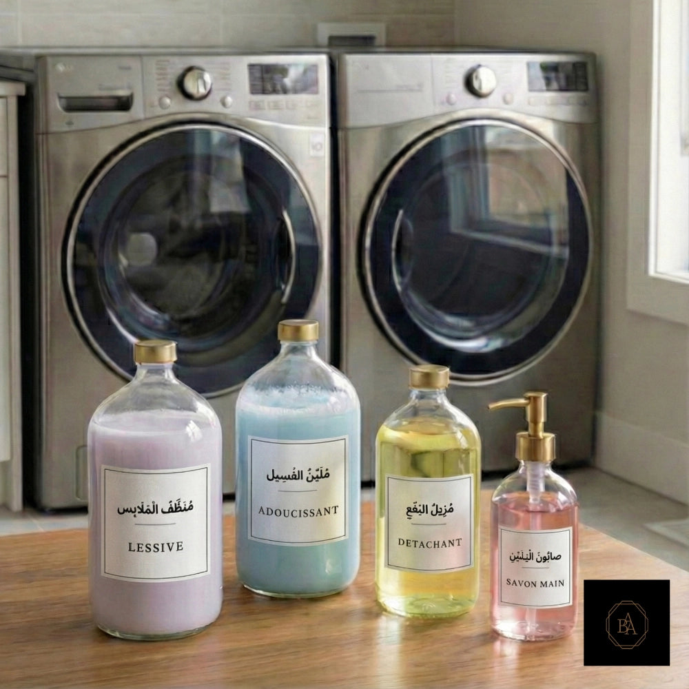 Étiquettes Buanderie